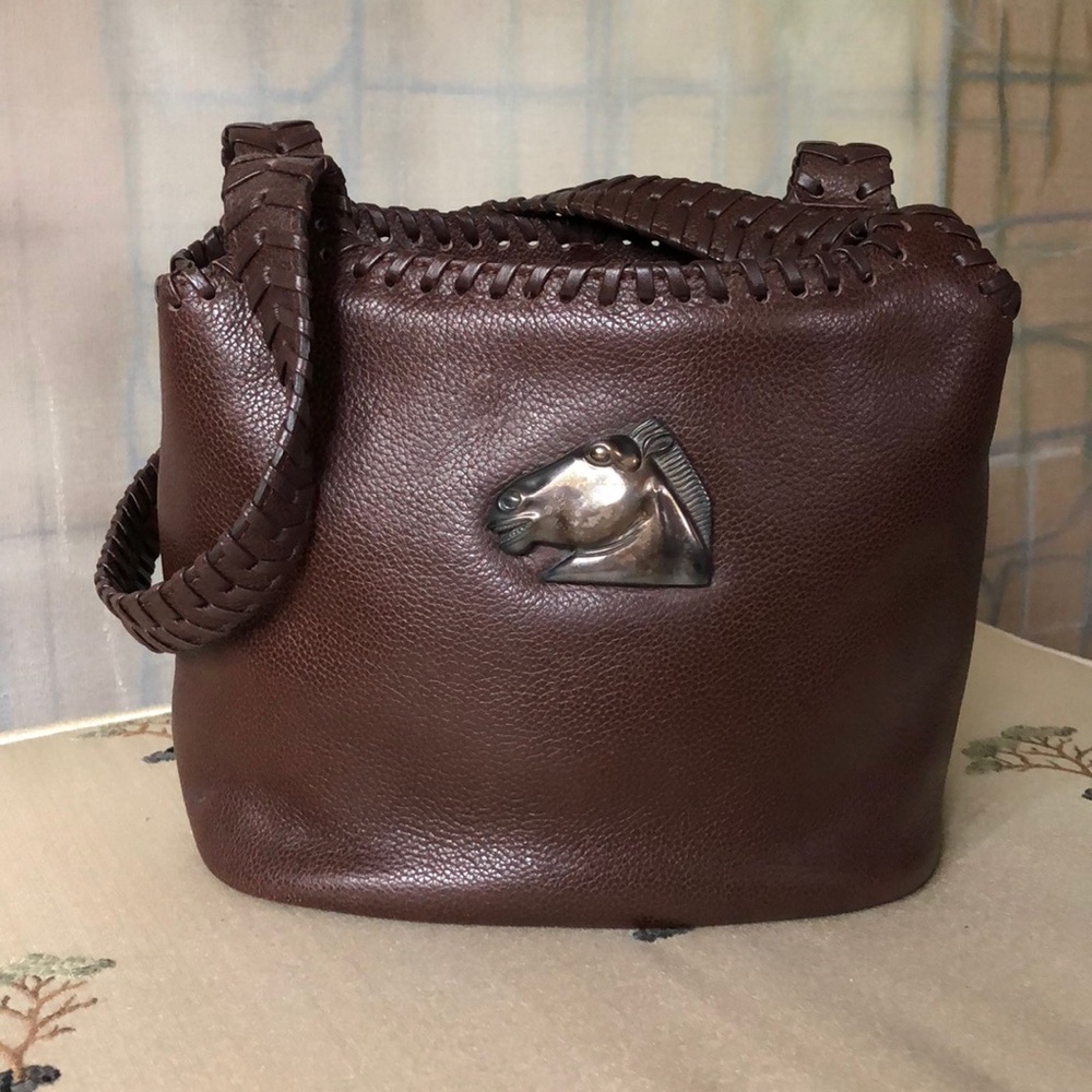 Rare Kieselstein-Cord Hoarse Small Bucket Bag